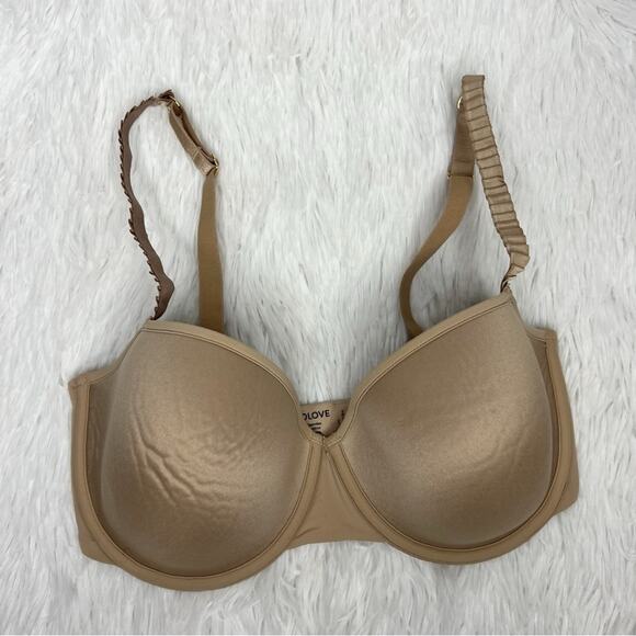 THIRDLOVE / 24/7 classic t-shirt bra tan nude / 30F - Picture 1 of 4
